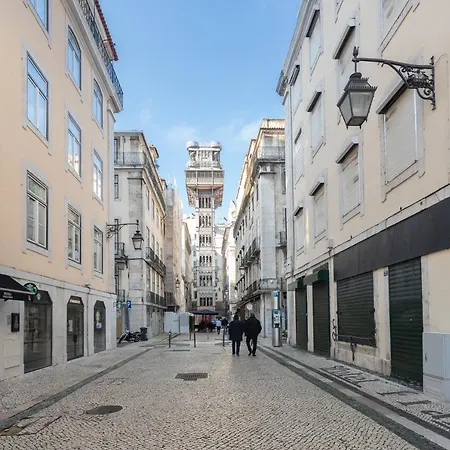 Daire Santa Justa 24 Downtown *